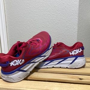 Hoka Clifton women size 7 running shoes